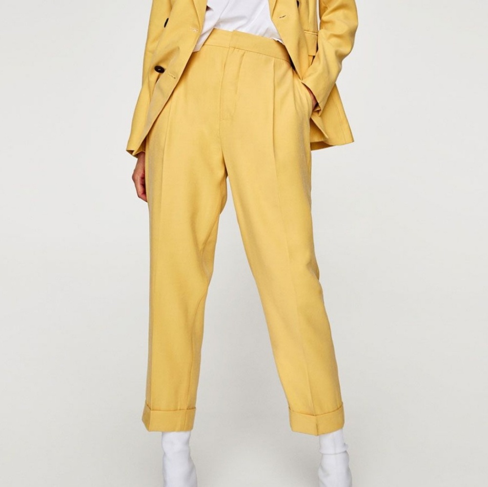 Zara Trouser yellow